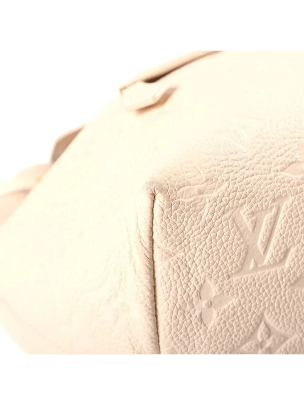 Louis Vuitton Monogram Empreinte Montsouris PM Cream Backpack Ivory Leather Gold